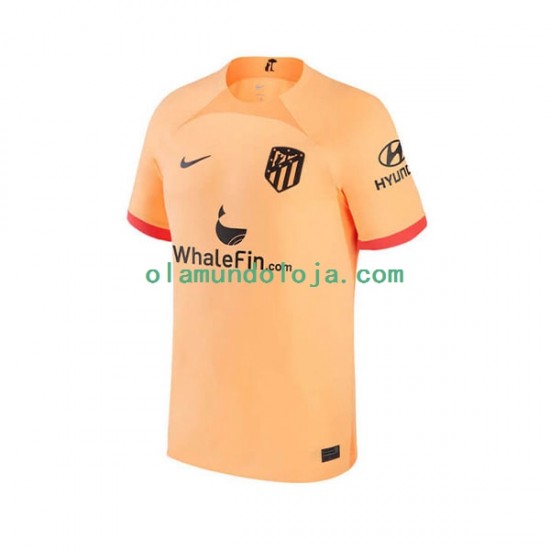 Camisola Atlético Madrid Homem Equipamento Terceiro 2022-2023 Manga Curta